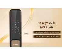 Khoá cửa vân tay Bosch EL600 DE App wifi màu Gold