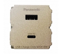Ổ cắm USB 2 cổng Type A-C WEF14821MYZ-VN Việt Trung Đức
