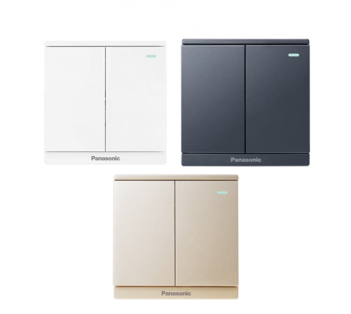 Công tắc đôi Moderva Panasonic WMF513-1VN Việt trung Đức